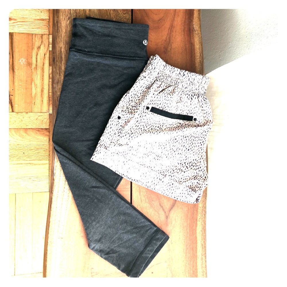 Lululemon shorts and capris